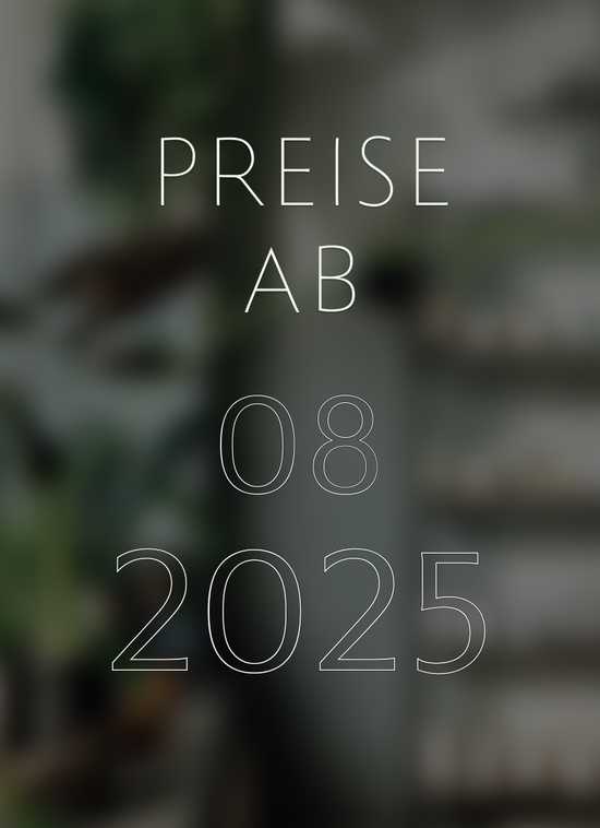 Titelbild für Unsere Preise ab dem 01. August 2025