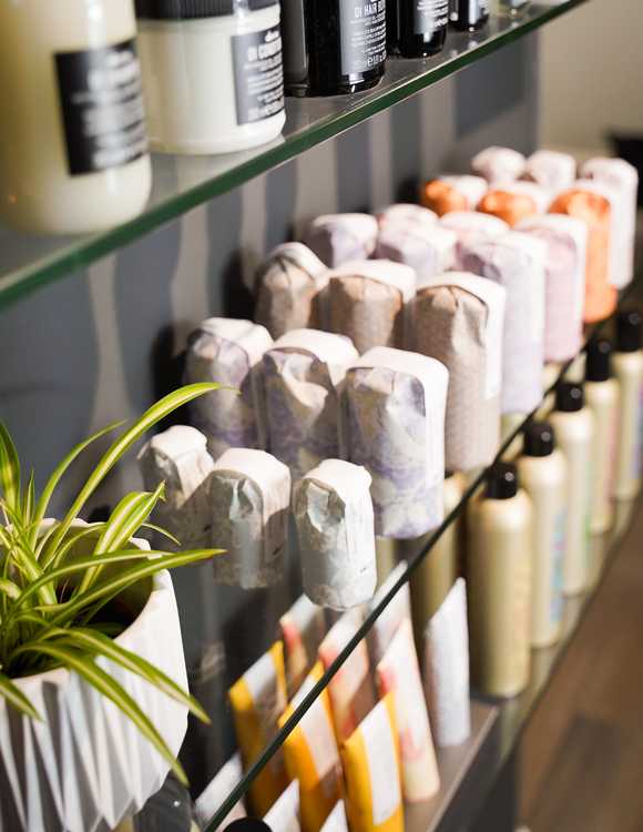 Bild des Salons 2, die Waschplätze